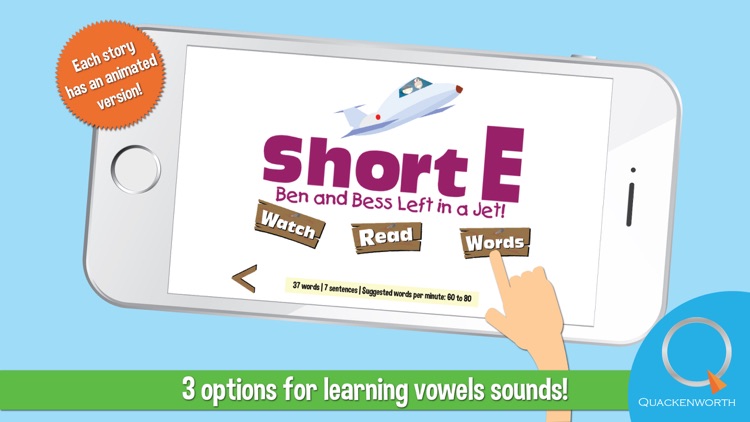 Vowel Stories for Beginning Readers: Learn to Read Long and Short Vowel Sounds