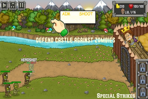 Immortals vs Zombie screenshot 2