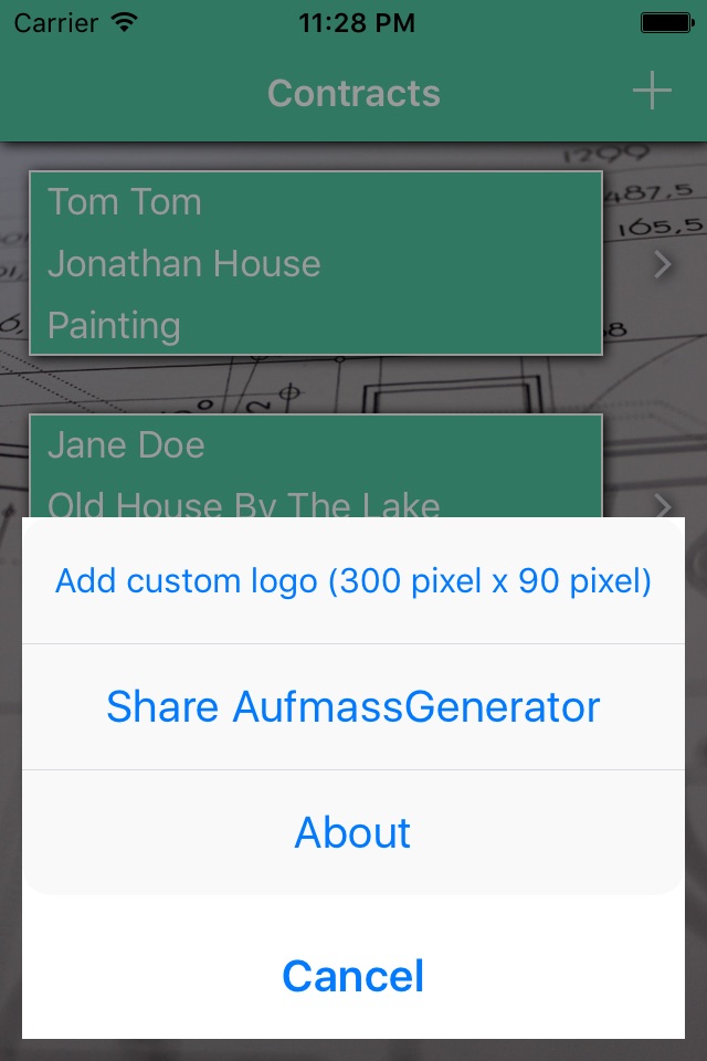 AufmassGenerator screenshot 2