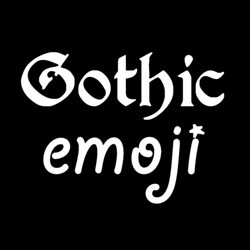 Gothic Emojis & Keyboard - Goth Emoticons and more illuminati Edition icon