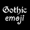 Gothic Emojis & Keyboard - Goth Emoticons and more illuminati Edition