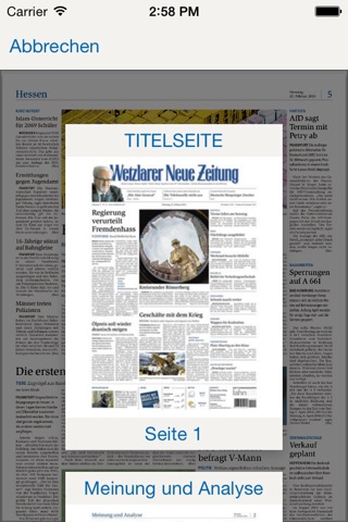 [m] E-Paper screenshot 3