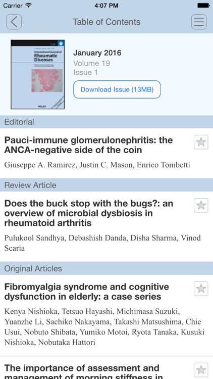 International Journal of Rheumatic Diseases screenshot-4