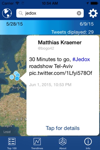 Jedox Social Analytics screenshot 3