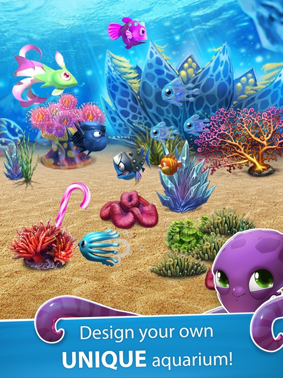 Fantastic Fishies HD - Your personal free aquarium right in your pocket screenshot-4