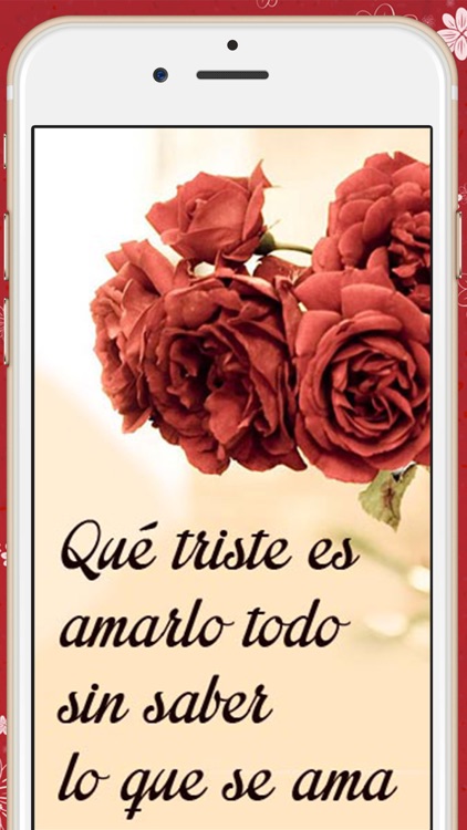 Love quotes in spanish Romantic pictures with messages to conquer screenshot-3