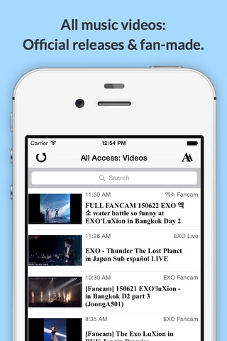 All Access: EXO Edition - Music, Videos, Social, Photos, News & More! screenshot 3
