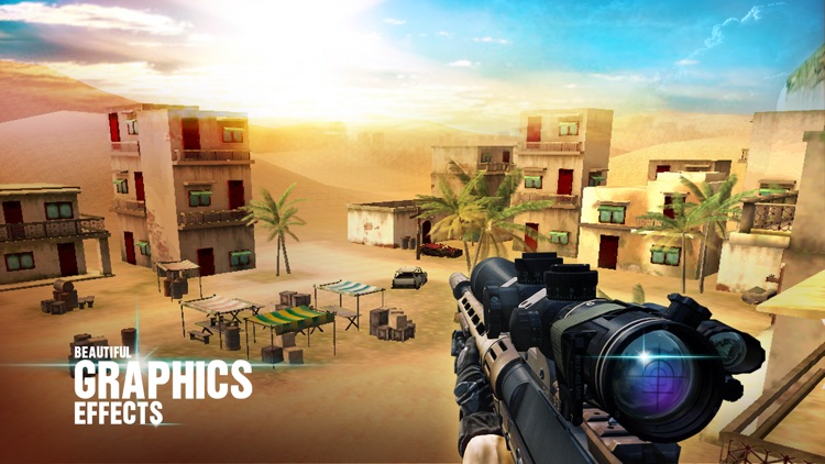 CS Sniper Shooter 3D: Headshot Combat Battle