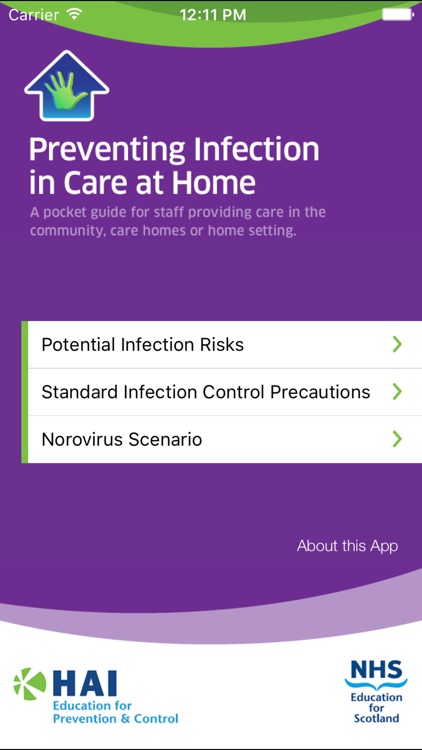 Preventing Infection In Care at Home