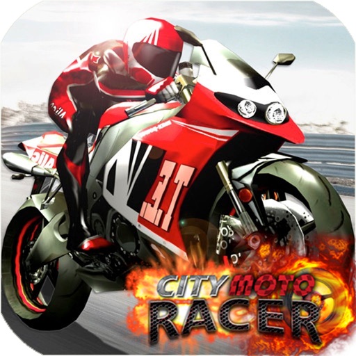 Moto 3D City Racer Icon