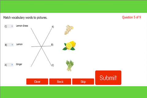 Learn English Vocabulary Lesson 7 : Learning Education games for kids and beginner Free screenshot 4