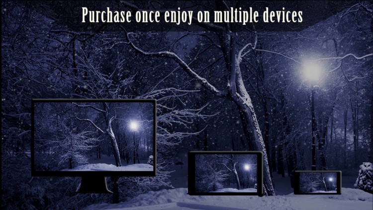 Peaceful Snowfall HD