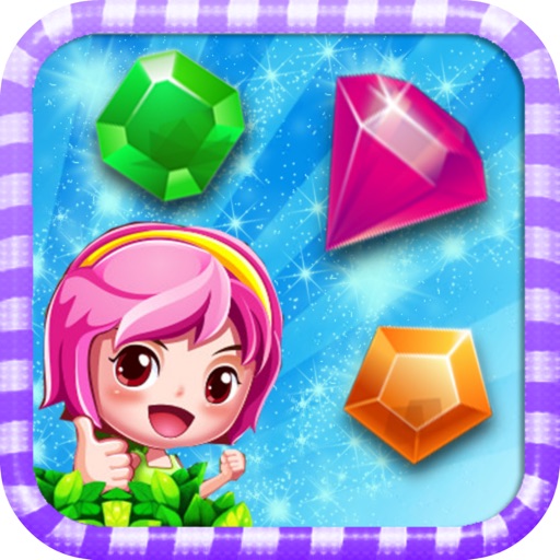 Beauty Candy Jewel Match 3 Icon