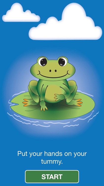 Guided Breathing with Jacob the Frog
