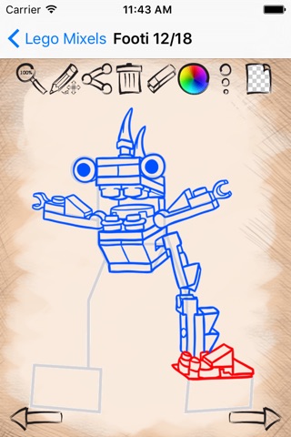 How To Draw Lego Mixels Version screenshot 3