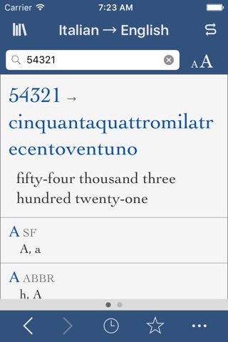 Collins Italian-English screenshot 3