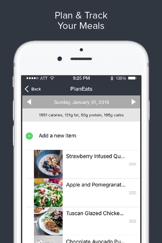Athleats – Recipe, Calorie Counting & Meal Planner screenshot 3