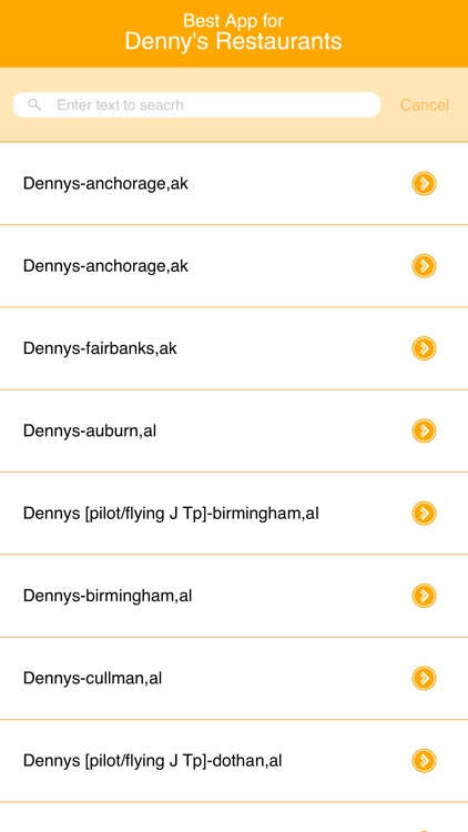 Best App for Denny's Restaurants