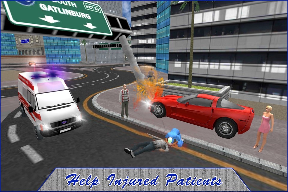 Accident Ambulance Rescue screenshot 4