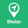 BigGuide Bhutan Map + Ultimate Tourist Guide and Offline Voice Navigator
