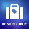 Komi Republic, Russia Detailed Offline Map