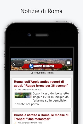 Notizie di Roma screenshot 2