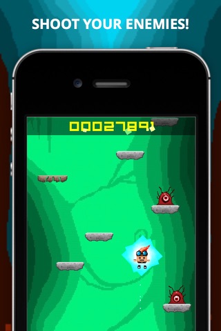 Pixel Jump - Endless Gun Jumper Game screenshot 4