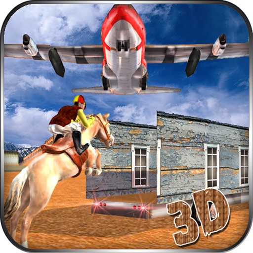 Airplane Pilot Horse Transporter - Load & Deliver Horse In Cargo plane