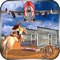 Airplane Pilot Horse Transporter - Load & Deliver Horse In Cargo plane