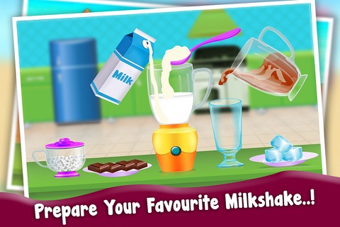 Frozen Ice Milk Shake Cafe screenshot 4
