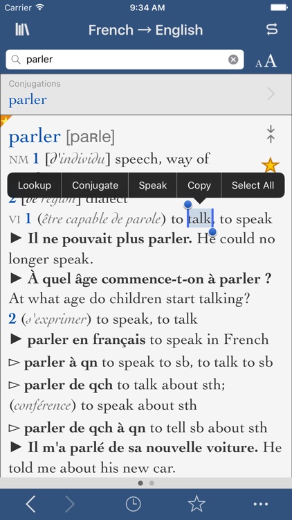 Collins English French Dictionary