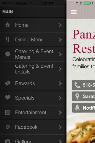 Panza's Restaurant screenshot 2