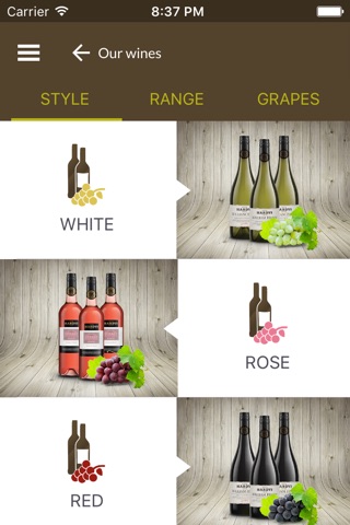 Hardys Wine Guide screenshot 2