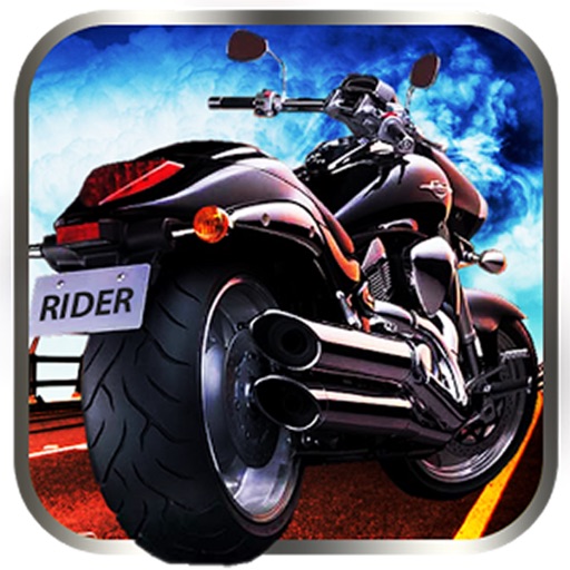 Highway Stunt Bike Rider Icon