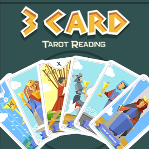 3 Cards Tarot Reader Free icon