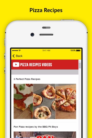 Pizza Recipe - Open your cooking app and learn how to make a pizza screenshot 3