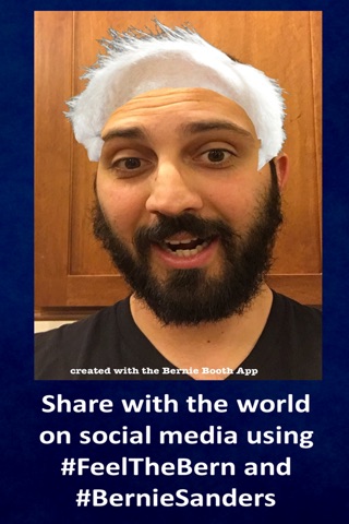 Bernie Booth Free – The Bernie Sanders Selfie App screenshot 3