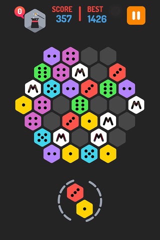 Merge Hexagon - Combine & Merged Blocks Slither Dots screenshot 3