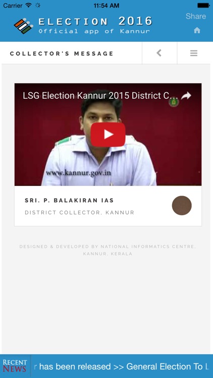 General Election 2016 Kannur