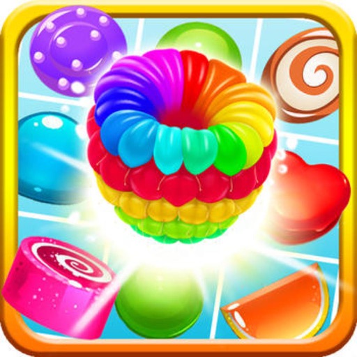 Candy Cake Smash - funny 3 match puzzle blast game Icon