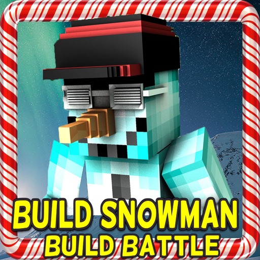 Snowman Build Battle Pocket Edition icon