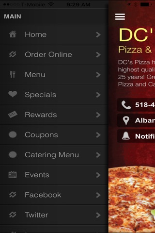DC's Pizza & Catering screenshot 2