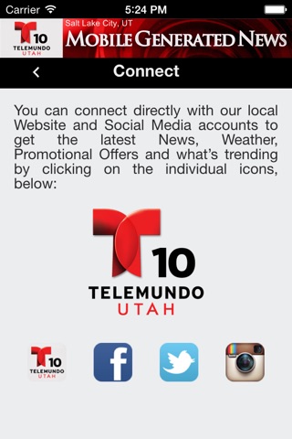 Telemundo Utah Mobile Generated News ® screenshot 4