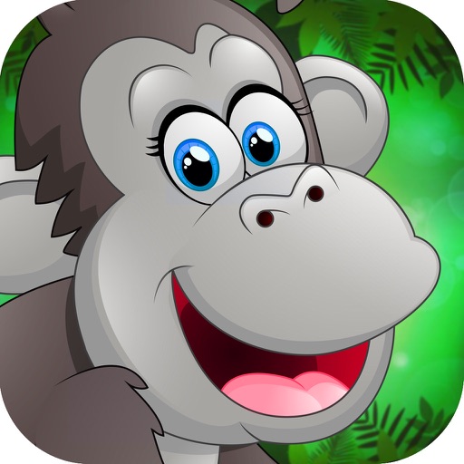 King World in Jungle Safari of Ape Monsters Smash Icon