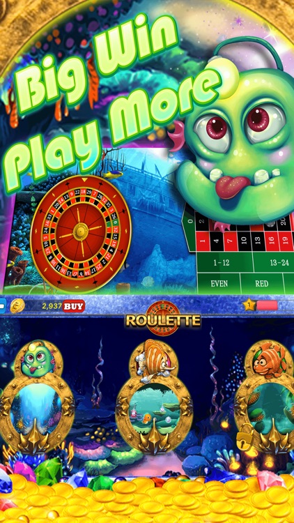 North Sea Lucky Fish Casino - a Big Deluxe Classic Gold Slots and Poker Adventure screenshot-0