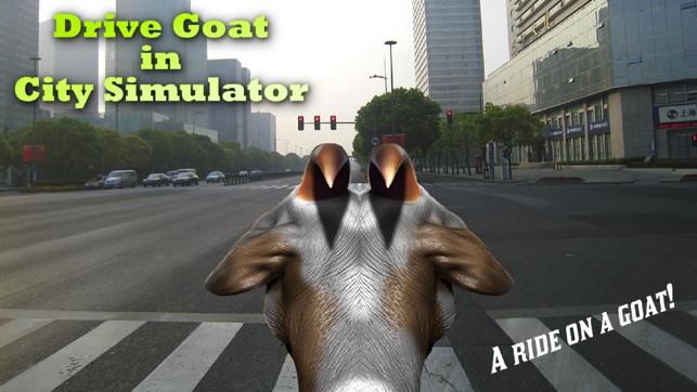 Drive Goat in City Simulator