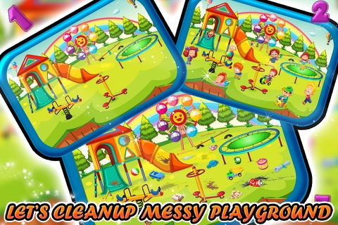 Playground Cleaning & Wash – Cleanup & fix the messy kid’s park screenshot 4
