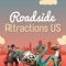 Roadside Attractions USA is a travel guide to unusual attractions, tourist traps, weird vacations, and road trips