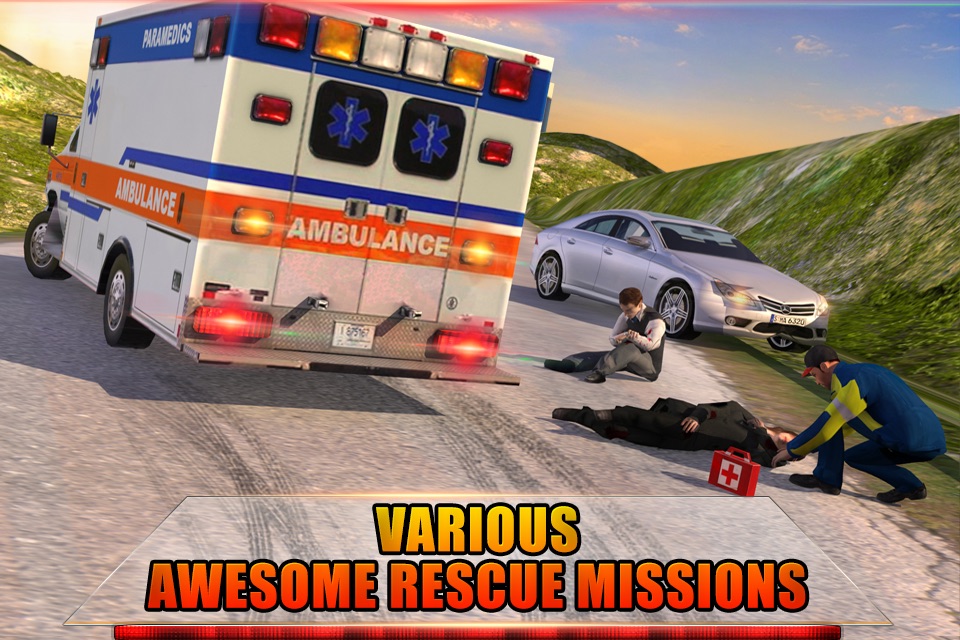 Ambulance Rescue Driving 2016 screenshot 4