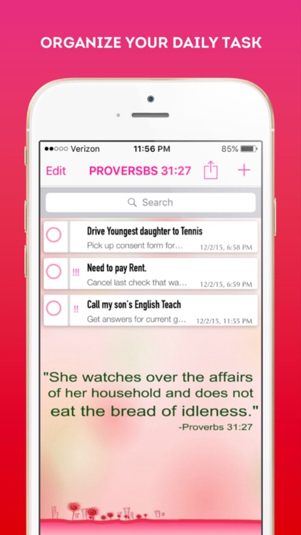 Proverbs 31: Daily Organizer Pro